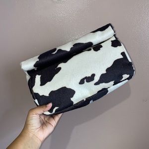 Cow Print Clutch